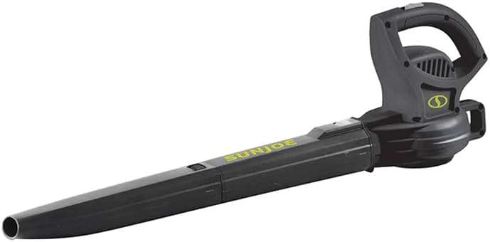 Sun Joe Corded Electric Leaf Blower Machine, 155 MPH, 260 CFM, 6-Amp Motor, Black - Portable and Lightweight Gardening Equipment for Yard Care and Lawn Maintenance, SBJ597E - Image 5