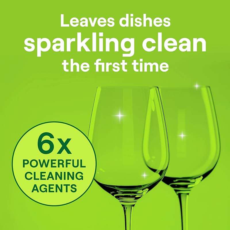 Seventh Generation Power+ Dishwasher Detergent Packs Fresh Citrus scent 1 for sparkling dishes Dishwasher tabs 70 count - Image 4