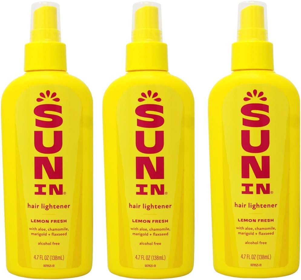 Sun-In Hair Lightener Spray Lemon Fresh 4.7 OZ - (Pack of 3) - Image 1