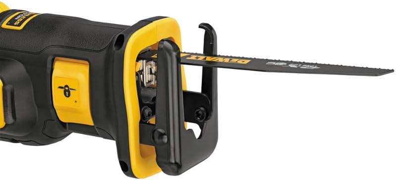 DEWALT 20V MAX XR Reciprocating Saw Cordless, Brushless, Compact,Variable Speed, Pivoting Head, LED Light, Tool Only (DCS367B) - Image 3