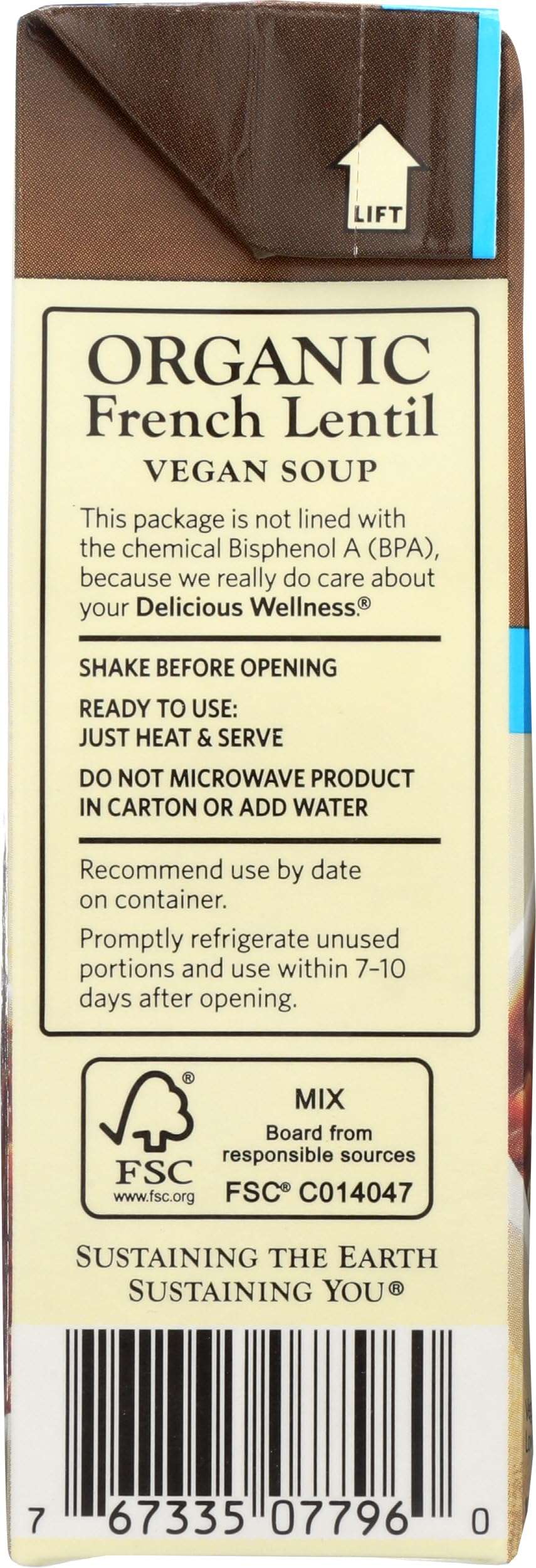 Dr Mcdougalls, Organic Low Sodium French Lentil Soup, 18 Ounce - Image 6