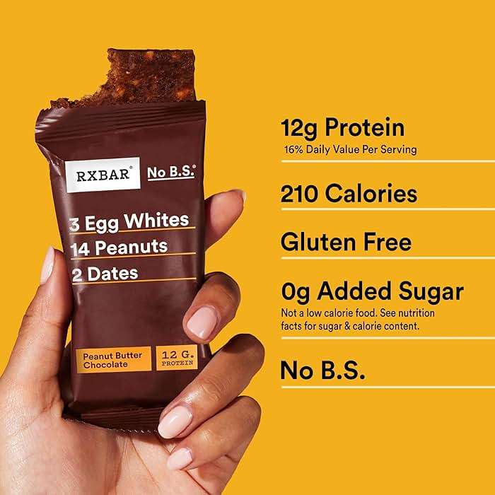 RXBAR Protein Bars, Protein Snack, Snack Bars, Peanut Butter Chocolate, 22oz Box (12 Count) - Image 7