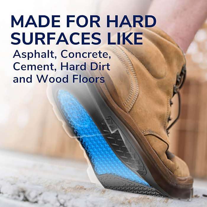 Dr. Scholl's Work All-Day Superior Comfort Insoles (with) Massaging Gel, Men, 1 Pair, Trim to Fit - Image 6