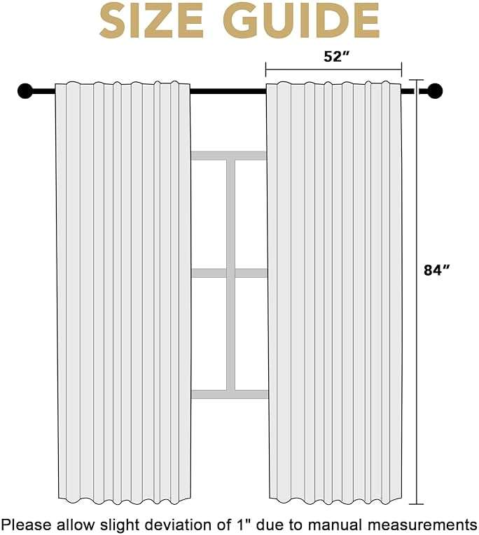 H.VERSAILTEX Blackout Curtains Thermal Insulated Window Treatment Panels Room Darkening Blackout Drapes for Living Room Back Tab/Rod Pocket Bedroom Draperies, 52 x 84 Inch, Light Sage, 2 Panels - Image 2