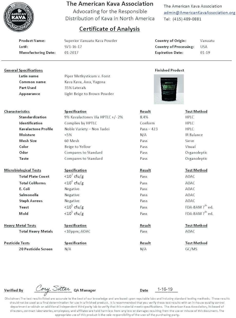 Superior Vanuatu Kava Powder - 1/2lb - Image 4
