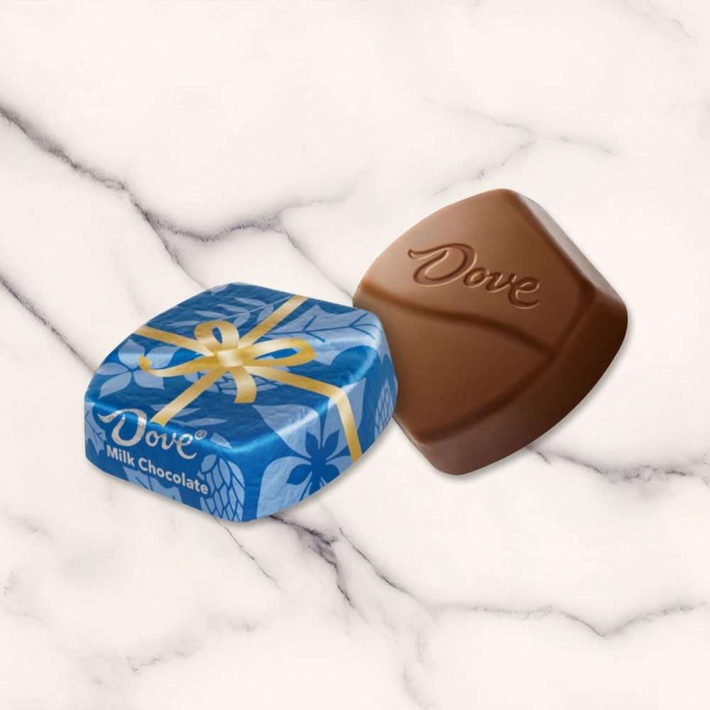 DOVE PROMISES Milk Chocolate Christmas Candy Gifts, Chocolate Candy Individually Wrapped, Stocking Stuffers, 8.87 oz Bag - Image 4