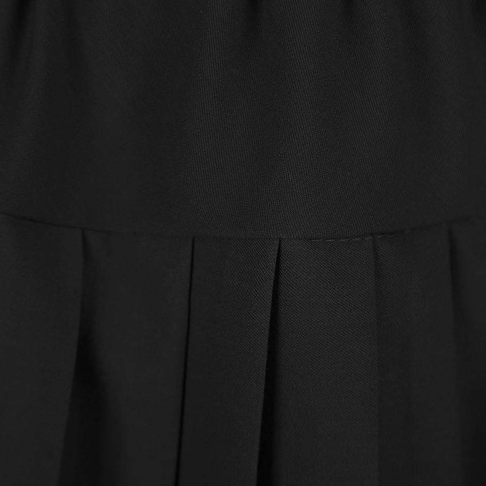 Urban CoCo Women's Elastic Waist Tartan Pleated School Skirt - Image 4