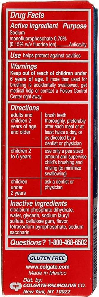 Colgate Cavity Protection Fluoride Toothpaste, Great Regular Flavor, Travel Size TSA Aproved, 1 Ounce (Pack of 8) - Image 2