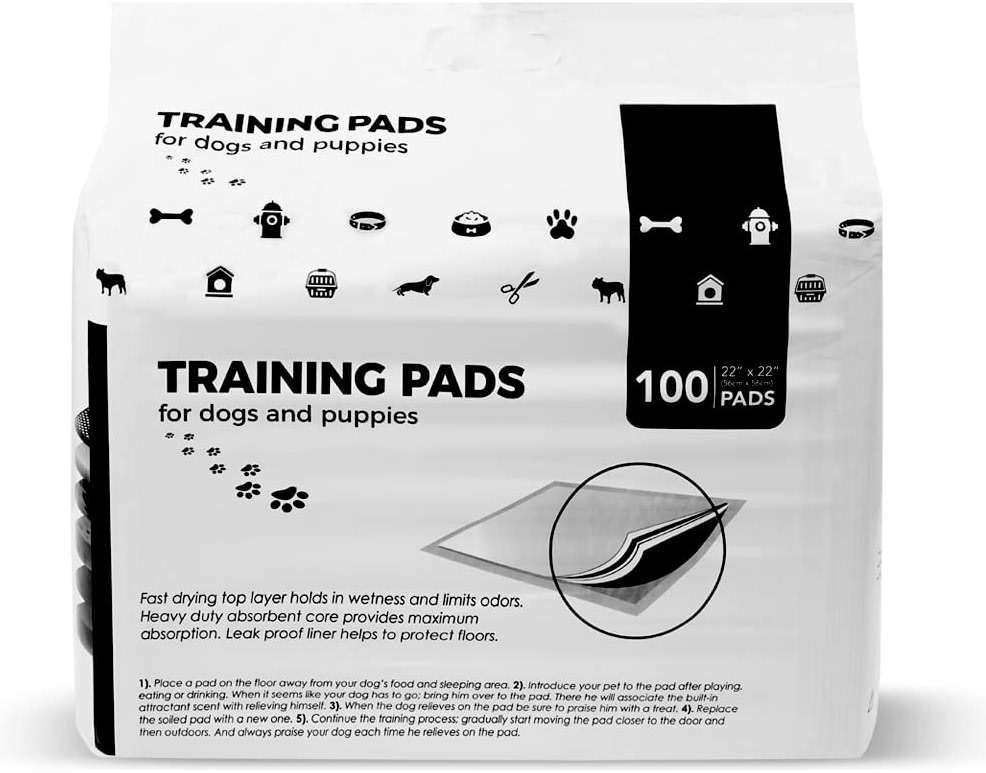BV Puppy Pads Leak-Proof 100 Count 22"x 22" - Absorbent Pee Pads for Dogs with 6-Layer Design, Rapid Dry Sheet & Built-in Attractant - Dog Pad with Odor Control, Perfect for Puppies & Senior Dogs - Image 7