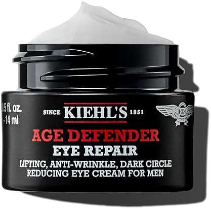Kiehl's Age Defender Eye Repair, Men's Anti-Aging Eye Cream, Reduces Dark Circles, Wrinkles and Puffiness while Firming Skin, Minimizes Crow's Feet and Under-Eye Wrinkles, Fragrance and Paraben Free - Image 1