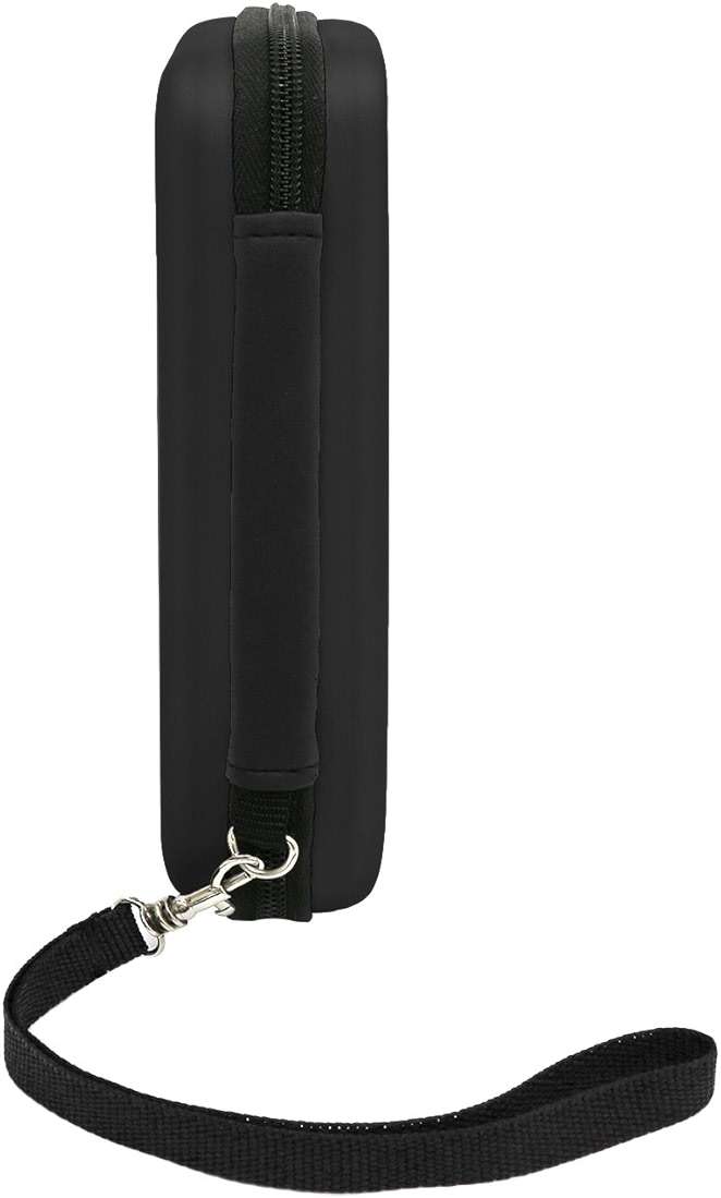 ADVcer 3DS Case, EVA Waterproof Hard Shield Protective Carrying Case with Detachable Hand Wrist Strap Compatible with Nintendo New 3DS, 3DS, 2DS XL or DSi, DS Lite, Black - Image 5