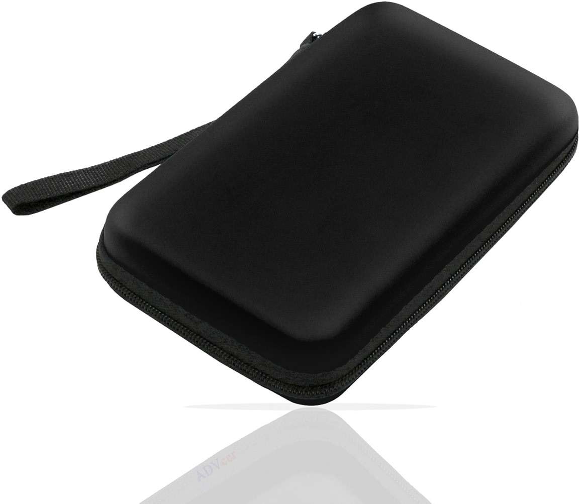 ADVcer 3DS Case, EVA Waterproof Hard Shield Protective Carrying Case with Detachable Hand Wrist Strap Compatible with Nintendo New 3DS, 3DS, 2DS XL or DSi, DS Lite, Black - Image 7