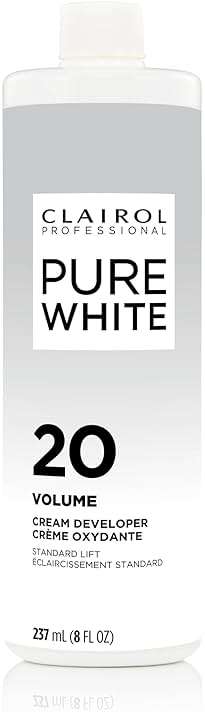 Clairol Professional Clairoxide Pure White 20 Volume Creme Developer, 8 Fl Oz (Pack of 1) - Image 1