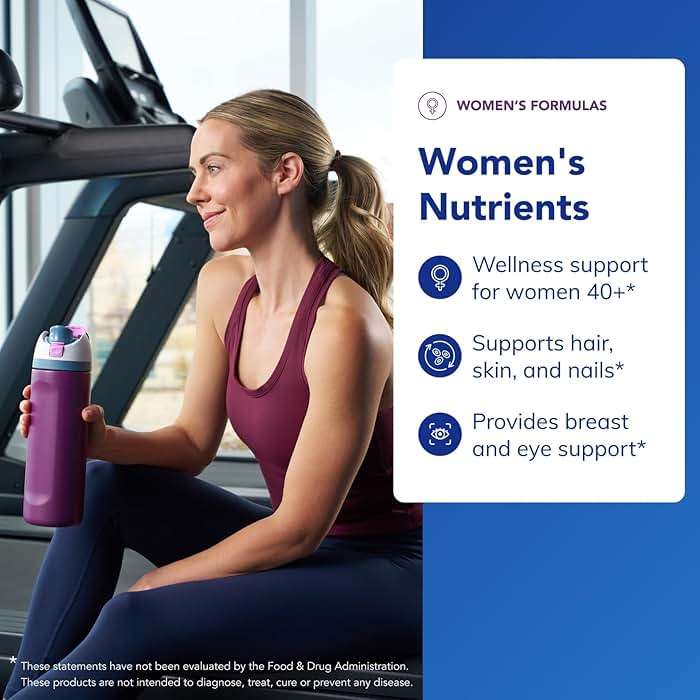 Pure Encapsulations Women's Nutrients 40+ - Multivitamin for Women Over 40 to Support Urinary Tract Health, Breast Cell Health & Eye Integrity* Vitamin C & E - Gluten-Free & Non-GMO - 180 Capsules - Image 3
