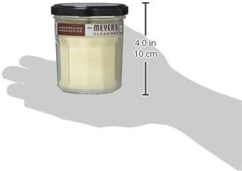 MRS. MEYER'S CLEAN DAY Lavender Soy Candle, Garden-Inspired Aromatherapy Homekeeping, 35 Hour Burn Time, Made with Essential Oils, 7.2 oz Large Glass Jar Candles (Pack of 2) - Image 7