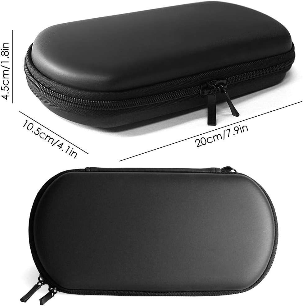 AFUNTA ProProtective Case for Sony Playstation Vita 2000 with Screen Protectors, Tempered Glass for Front Screen and PET Film for The Back, 1 Carrying EVA Case for PS Vita PSV Console - Image 5