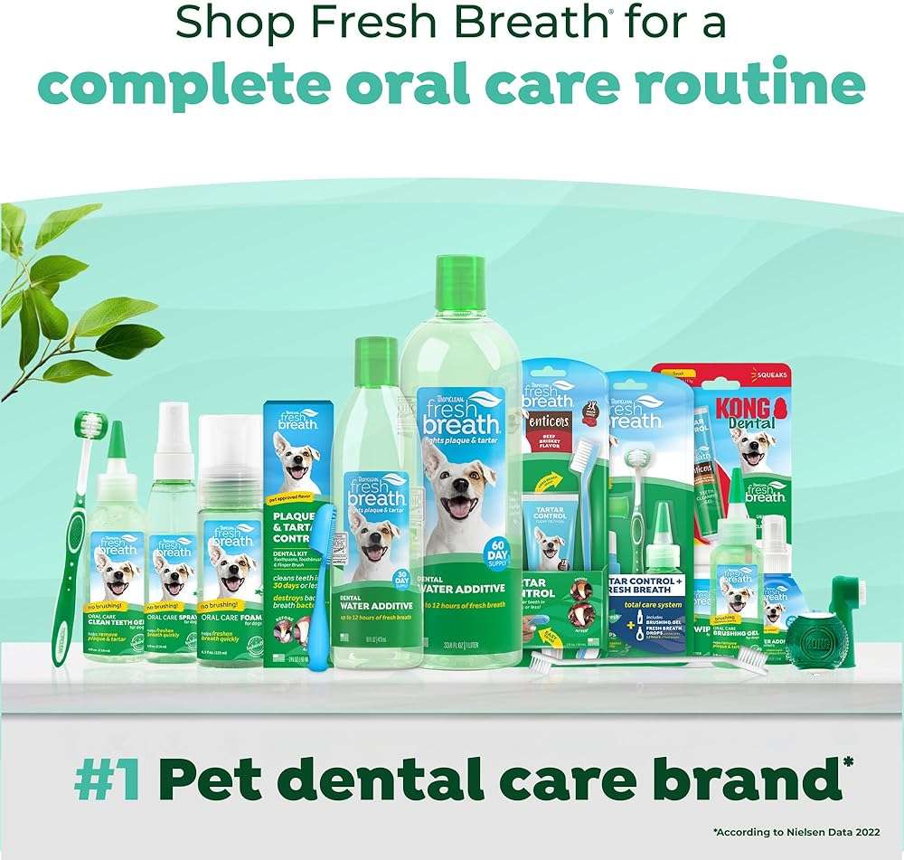 TropiClean Oral Care Brushing Gel for Dogs & Cats| Dog Toothpaste | Pet Dental Gel | Dog Teeth Cleaning Use with Pet Toothbrush | 2 oz - Image 6