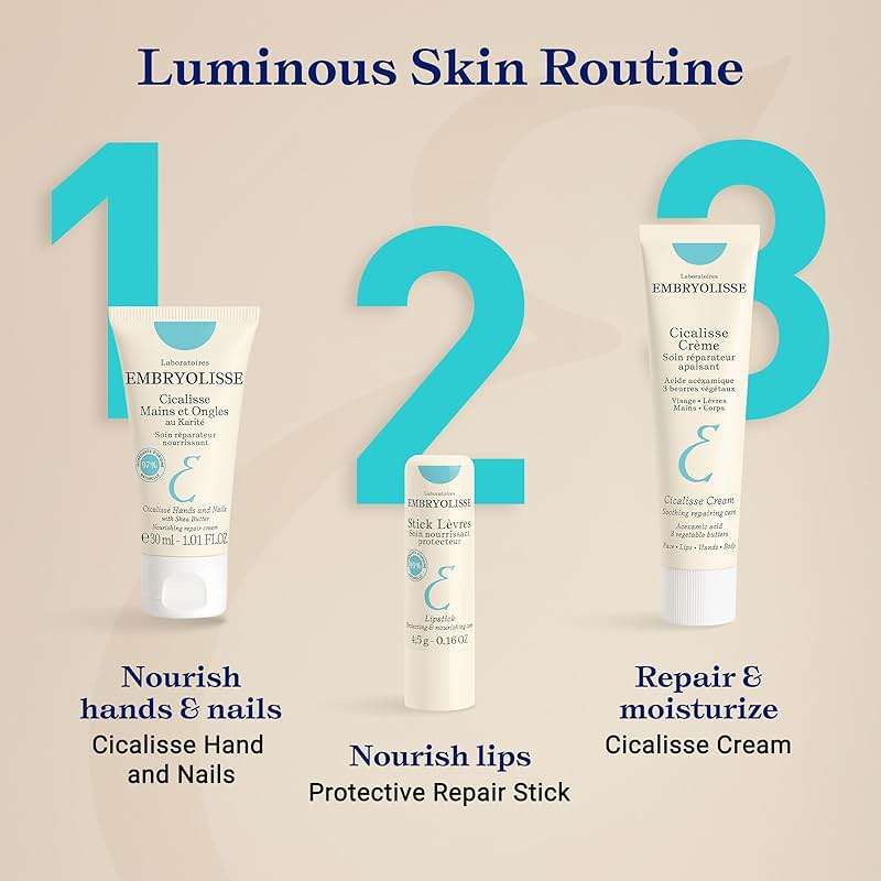 Embryolisse Cicalisse Face Cream. Moisturizer with Hyaluronic Acid that Accelerates Skin's Restoration Process - Daily Skin Care for Face, Body and Lips, All Skin Types - 1.35 Fl Oz - Image 5