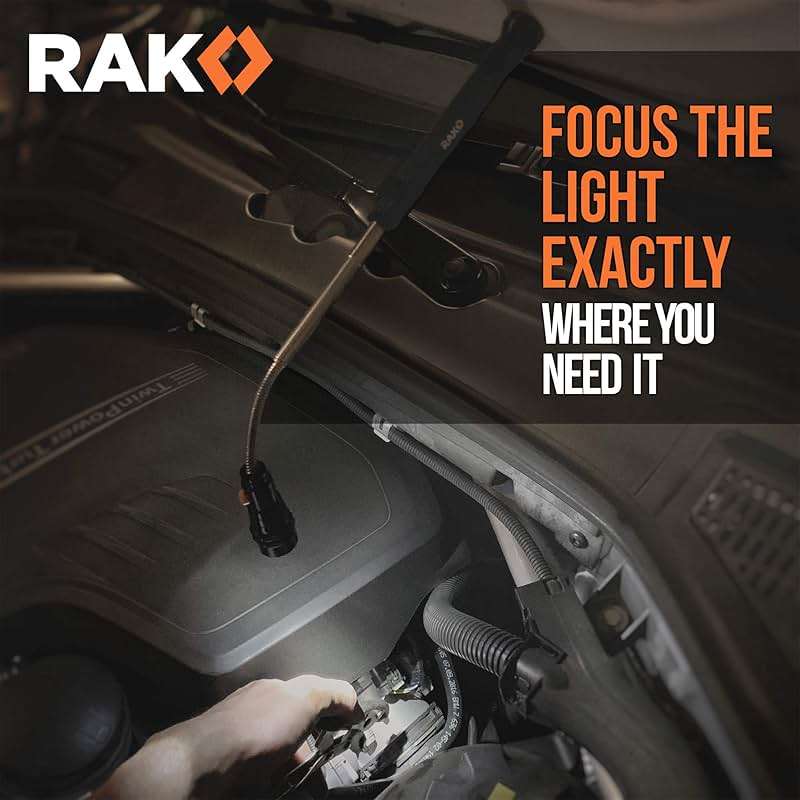 RAK Magnetic Pickup Tool Gifts for Men - Telescoping Magnet with LED Flashlight and 22 Inches Extendable Neck, Cool Gadgets Mechanic Tool, Holiday Gifts for Men, Dad, Husband, Grandpa, Handyman - Image 5