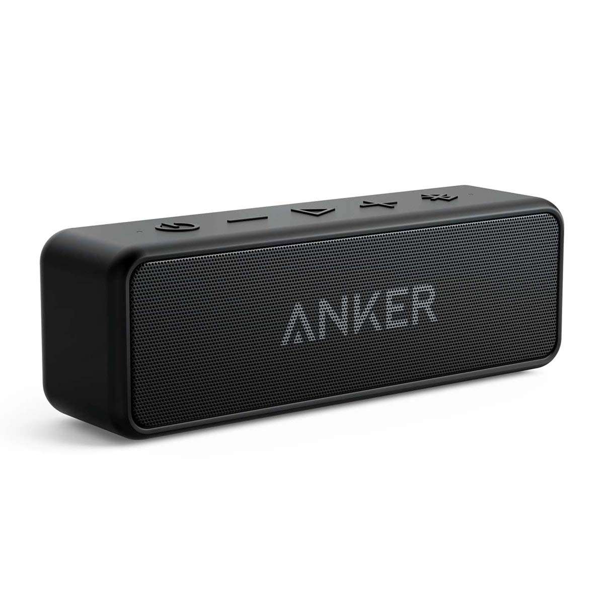 Anker Soundcore 2 Portable Bluetooth Speaker with Stereo Sound, Bluetooth 5, Bassup, IPX7 Waterproof, 24-Hour Playtime, Wireless, Speaker for Home, Outdoors, Travel - Image 1