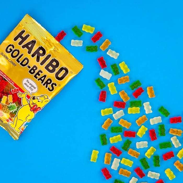 HARIBO Gummi Candy, Original Goldbears, 8 oz. Bag - Image 8
