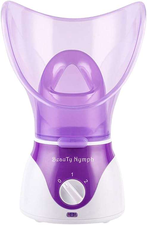 Face Steamer,Beauty Nymph Spa Home Facial Steamer Sauna Pores and Extract Blackheads, Rejuvenate and Hydrate Your Skin for Youthful Complexion- Face Steaming Skincare Deep Cleanse SPA - Image 1