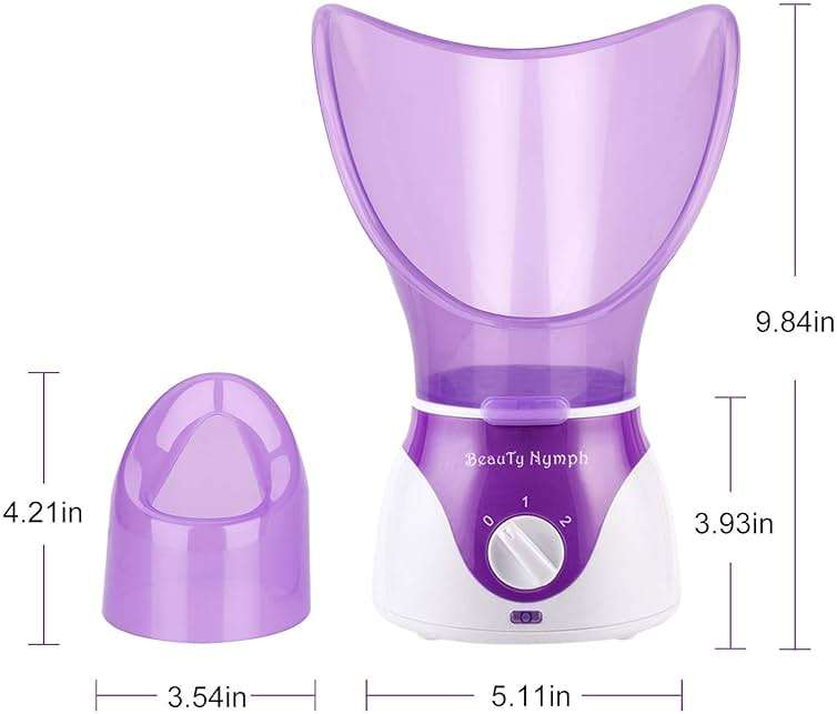 Face Steamer,Beauty Nymph Spa Home Facial Steamer Sauna Pores and Extract Blackheads, Rejuvenate and Hydrate Your Skin for Youthful Complexion- Face Steaming Skincare Deep Cleanse SPA - Image 4