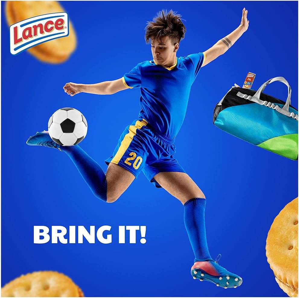 Lance Sandwich Crackers, Malt with Peanut Butter, 8 Ct Box - Image 6