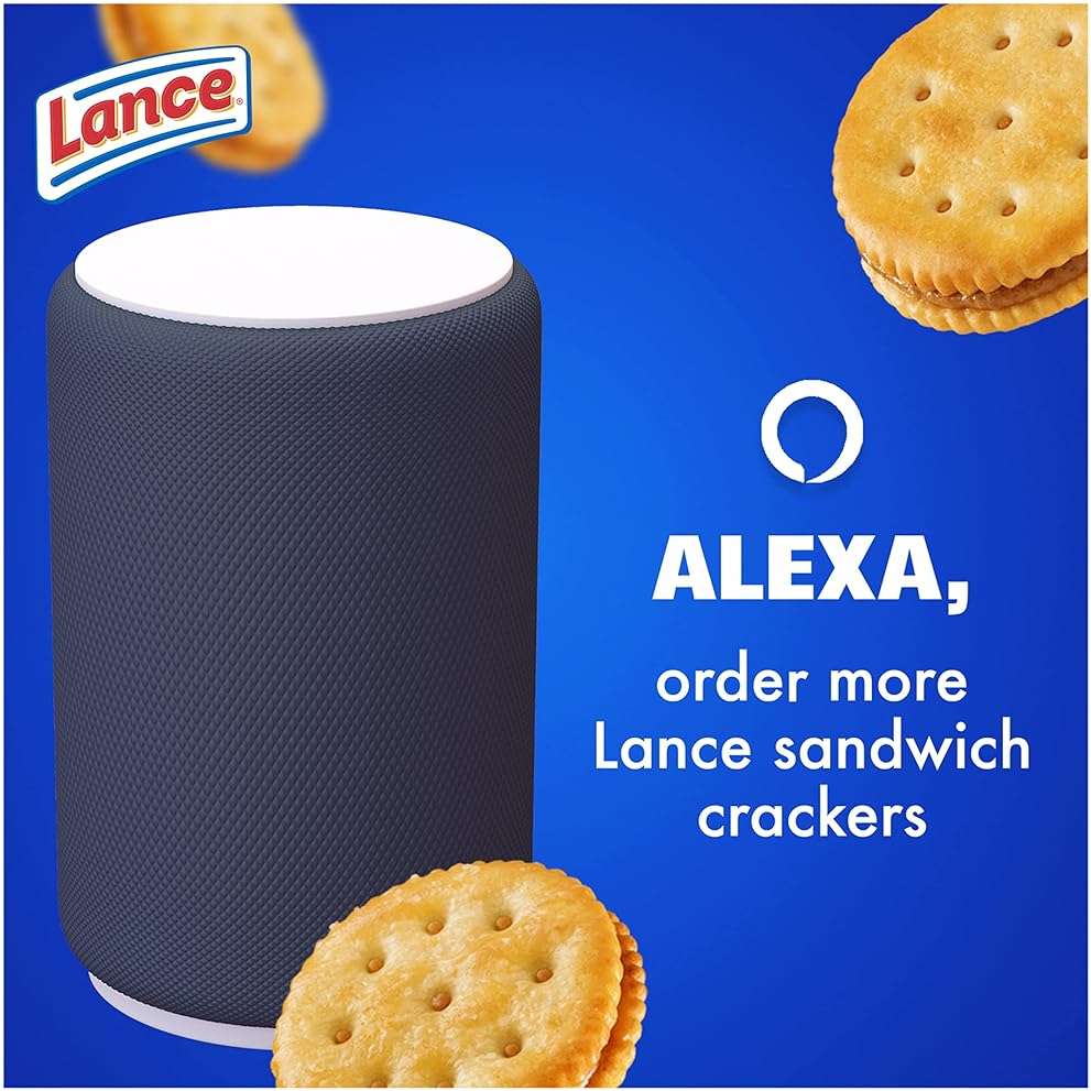 Lance Sandwich Crackers, Malt with Peanut Butter, 8 Ct Box - Image 8