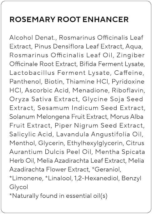 AROMATICA Root Enhancer Rosemary Water for Hair Growth spray - with Rosemary hair oil & caffeine & biotin - Korean hair care for hair thinning & hair loss - free from silicone, paraben and sulfate - Image 8