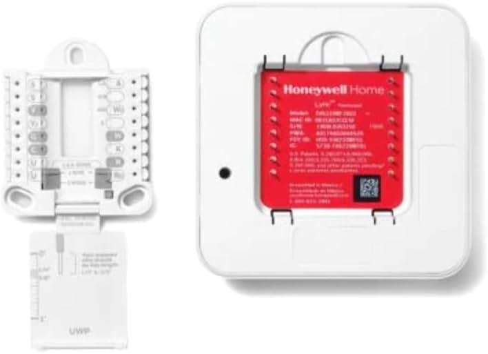 Honeywell TH6320WF2003/U Lyric T6 Thermostat, 3 Heat / 2 Cool Heat Pump Or 2 Heat / 2 Cool Conventional, 4.09" x 4.09" x 1.06" - Image 4