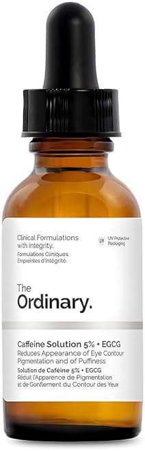 The Ordinary Caffeine Solution 5% + EGCG Eye Serum, Depuffing Eye Serum for Dark Circles and Tired Eyes - Image 1