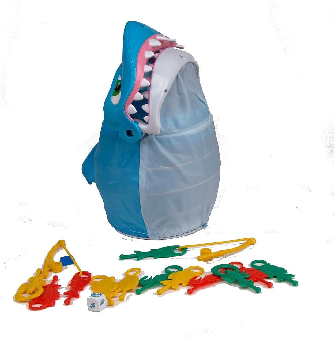Shark Bite -- Roll the Die and Fish for Colorful Sea Creatures Before the Shark Bites Game! by Pressman Blue Sky, 5" - Image 5