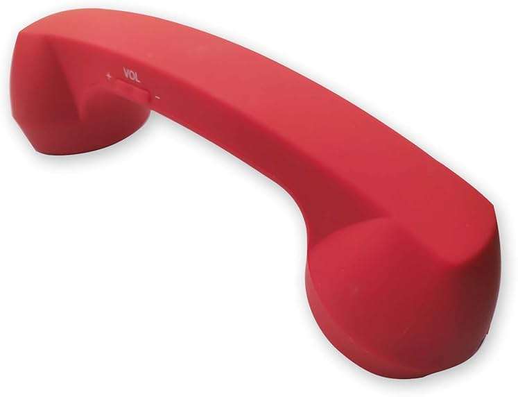 ENJOY-UNIQUE Retro Phone Handset for Cell Phone, Wireless Bluetooth Retro Telephone Handset Mic Headphones Comfort Retro Cell Phone Handset Mic Speaker Phone Call Receiver - Image 2