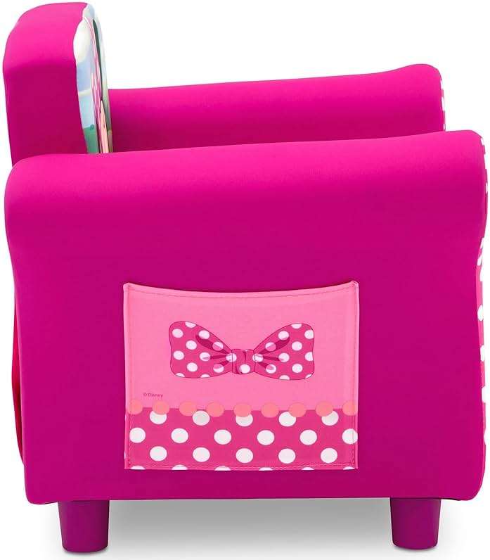 Delta Children Upholstered Chair, Disney Minnie Mouse - Image 6