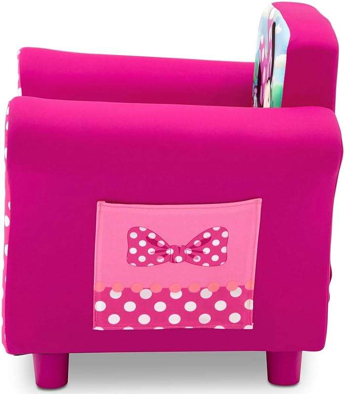 Delta Children Upholstered Chair, Disney Minnie Mouse - Image 7