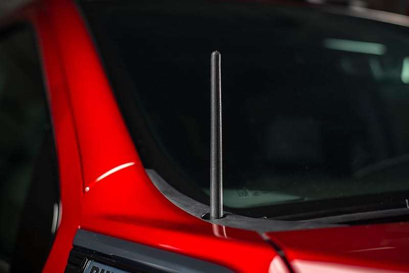 AntennaMastsRus - Short Rubber Antenna fits Chevrolet Silverado 1500 (2006-2026), The Original 6 3/4 Inch, Car Wash Proof, Durable EPDM Rubber, Internal Copper Coil for Enhanced Reception - Image 8