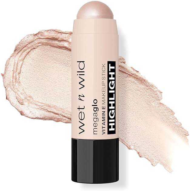 wet n wild MegaGlo Makeup Stick, Buildable Color, Versatile Use, Cruelty-Free & Vegan - When the Nude Strikes - Image 1