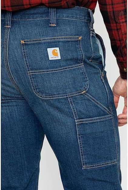 Carhartt Men's Rugged Flex Relaxed Fit Utility Jean - Image 5