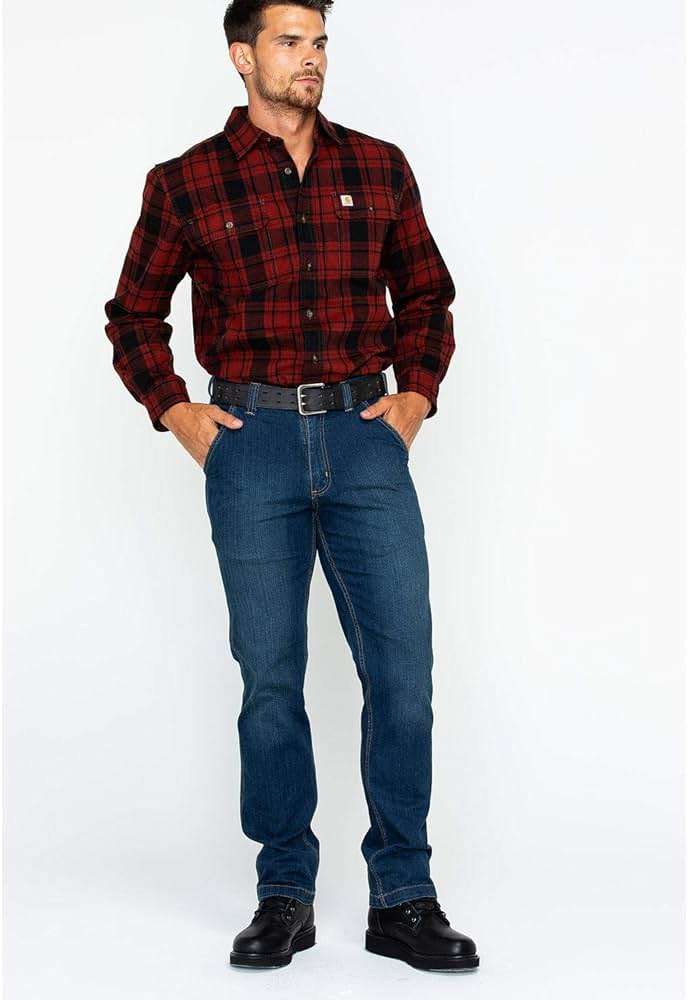 Carhartt Men's Rugged Flex Relaxed Fit Utility Jean - Image 6