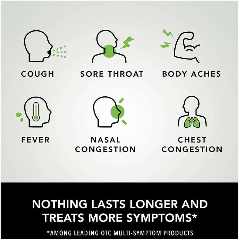 Children's Robitussin Nighttime Cough Long-Acting DM, Cough Medicine for Kids, Fruit Punch Flavor - 4 Fl Oz Bottle - Image 2