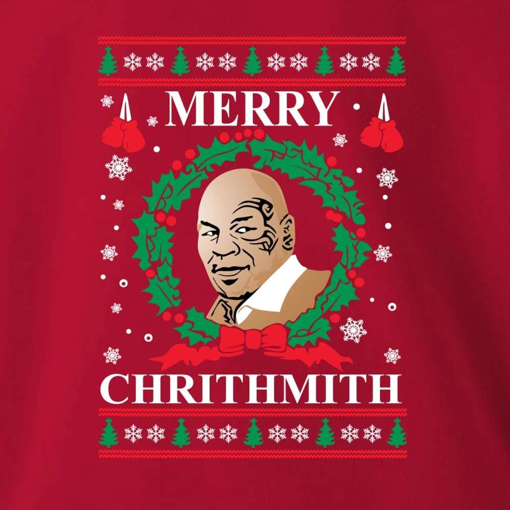 Wild Bobby Merry Chrithmith Ugly Christmas Sweater Unisex Crewneck Graphic Sweatshirt - Image 2