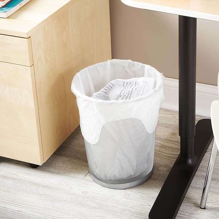 Hefty Small Trash Bags, Flap Tie, Lavender & Sweet Vanilla Scent, 4 Gallon, 26 Count - Image 2
