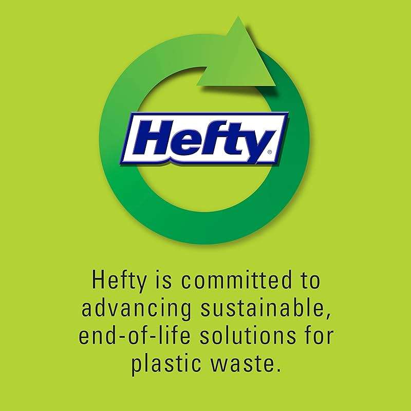 Hefty Small Trash Bags, Flap Tie, Lavender & Sweet Vanilla Scent, 4 Gallon, 26 Count - Image 9