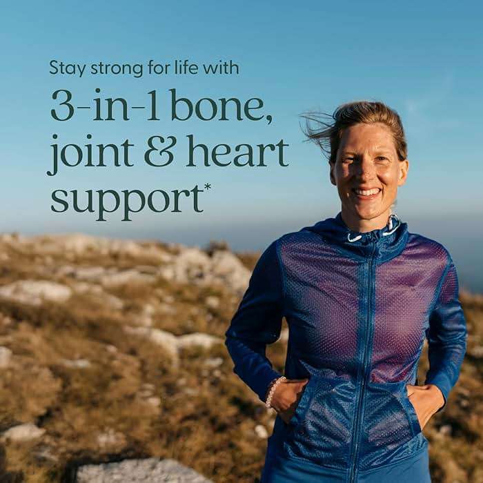 New Chapter Bone Strength Take Care - Bone & Heart Health Supplement - Clinically Studied Plant Calcium from Red Marine Algae - Vegan, Organic, Gluten Free & Kosher - 120 Slim Tablets - Image 2