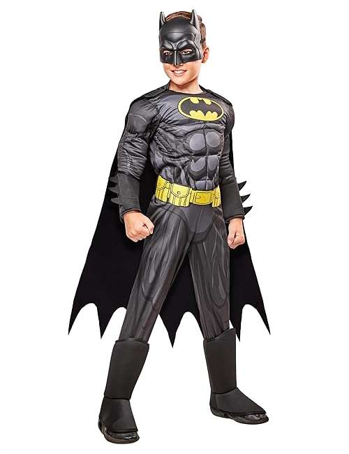 Rubies at Party City DC Comics Superheroes: Batman Costume for Kids - Image 1