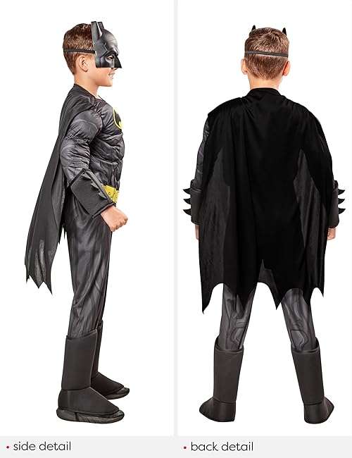 Rubies at Party City DC Comics Superheroes: Batman Costume for Kids - Image 4