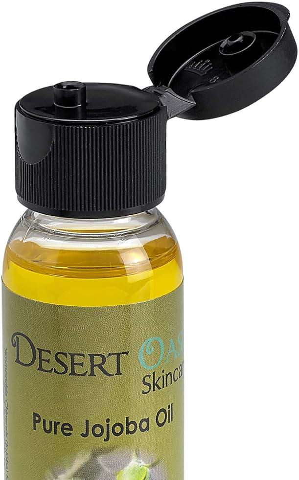 Desert Oasis Skincare | USDA Certified Organic Jojoba Oil – 100% Pure, Cold Pressed Natural Moisturizer for Face, Hair, Skin, Tattoos & Piercings – Travel Size (1 fl oz / 29 ml) - Image 5