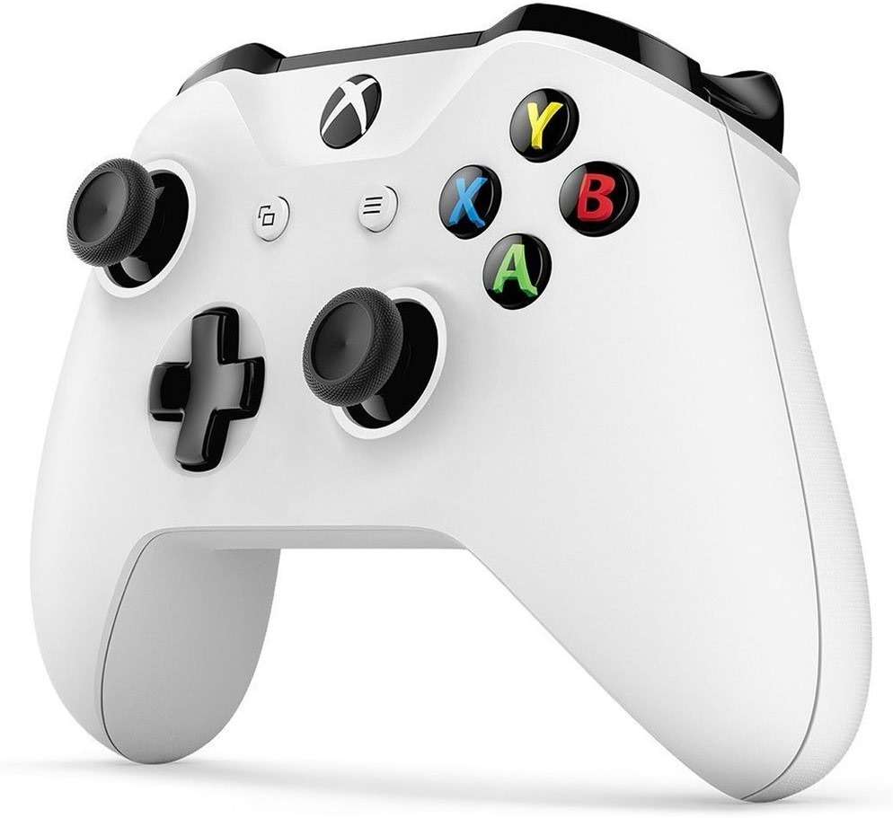 Microsoft Xbox One Wireless Video Gaming Controller, White (Renewed) - Image 2