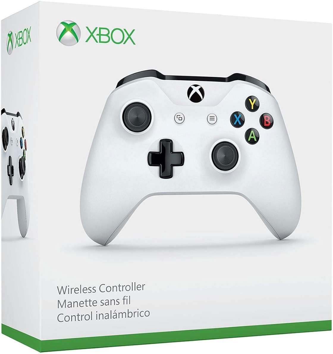 Microsoft Xbox One Wireless Video Gaming Controller, White (Renewed) - Image 4